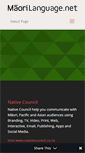Mobile Screenshot of maorilanguage.net